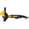 Dewalt DWE46266N 5 In. / 6 In. Brushless Small Angle Grinder, Rat Tail, With Adjustable Cut-Off Guard, Kickback Brake, No Lock - One-stop shop for professional tools and equipment.