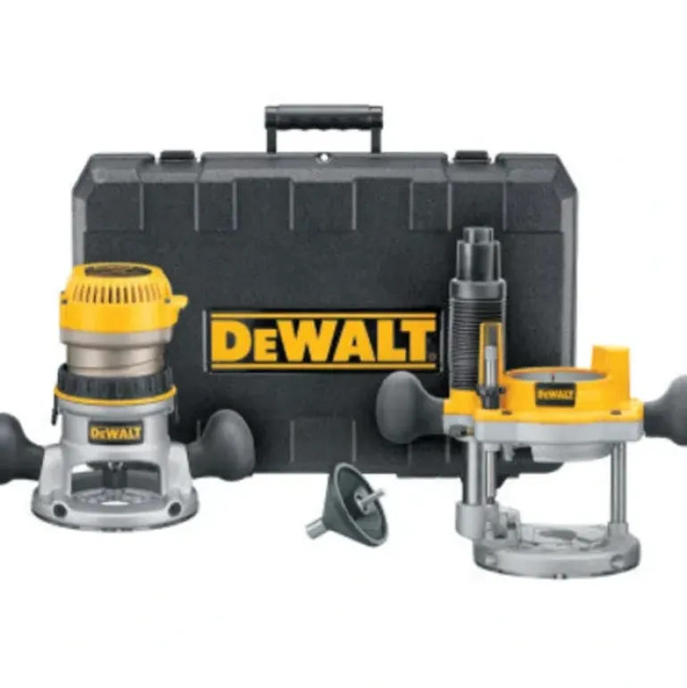 Dewalt DW616PK 1-3/4 Hp Fixed Base/Plunge Base Router Combo - One-stop shop for professional tools and equipment.