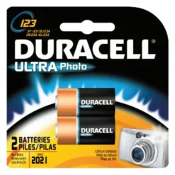 Duracell DL123AB2PK 3.0 Volt Lithium Battery(2 Batteries/Cd) (2 EA) - One-stop shop for professional tools and equipment.
