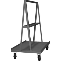 Durham AF-3672-95 A FRAME TRUCK, ANGLE IRON FRAME, GRAY, 36 X 72-1/2 X 56-15/16 - One-stop shop for professional tools and equipment.