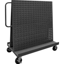 Durham AF-3048-PBLP-95 A-FRAME TRUCK, PEGBOARD & LOUVERED PANEL, GRAY, 30 X 54-1/2 X 57 - One-stop shop for professional tools and equipment.