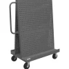 Durham AF-243652-PBS60-5PH-95 A-FRAME TRUCK, PEGBOARD PANELS, GRAY, 24 X 42-1/2 X 52 - One-stop shop for professional tools and equipment.