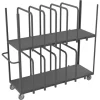 Durham APT10V-2472-2-5PU-95 ADJUSTABLE PANEL MOVING TRUCK, 2 LEVELS, 10 REMOVABLE DIVIDERS, 27-5/16 X 78-1/4 X 70 - One-stop shop for professional tools and equipment.
