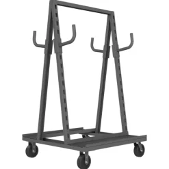 Durham ATT-4038-BR-95 DOUBLE SIDED, ADJUST-A-TRAY TRUCK, 4 HOOKS, 40 X 38-1/4 X 67-1/4 - One-stop shop for professional tools and equipment.