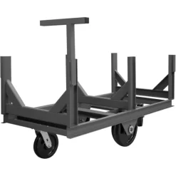 Durham BCTEH-2860-5K-95 BAR CRADLE TRUCK, 3 CRADLES, HANDLE, 28 X 60 X 40-7/8 - One-stop shop for professional tools and equipment.