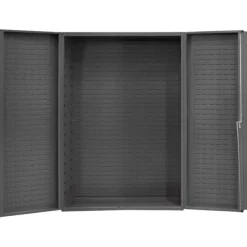 Durham DC-482472-BDLP-95 CUSTOMIZABLE CABINET WITH LOUVERED PANEL , 48 X 24 X 72 - One-stop shop for professional tools and equipment.