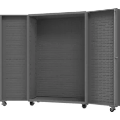 Durham DCM48-BDLP-95 EMPTY MOBILE CABINET, 14 GAUGE, CUSTOMIZABLE, 48 X 24 X 76 - One-stop shop for professional tools and equipment.