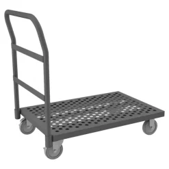 Durham EPTP24485PU95 PLATFORM TRUCK, PERFORATED DECK, 1400 LBS. CAPACITY, 24 X 48 - One-stop shop for professional tools and equipment.