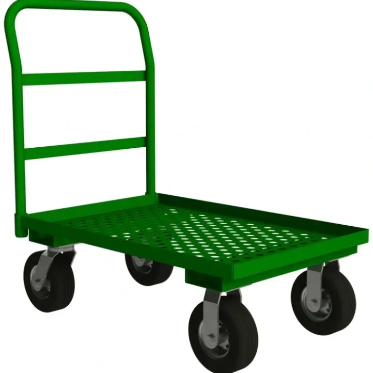 Durham GTEPT24368PN-83T GARDEN TRUCK, PERFORATED DECK, 24-3/8 X 39-5/8 X 40 - One-stop shop for professional tools and equipment.
