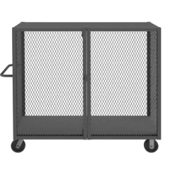 Durham HTL-4474-DD-95 CAGE TRUCK, LOW DECK, PAD LOCKABLE, 44 X 74, 2000 LBS. CAPACITY - One-stop shop for professional tools and equipment.