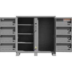 Durham JSC-246061-94T-D719 JOBSITE STORAGE CABINET, 47.5 CU. FT. - One-stop shop for professional tools and equipment.