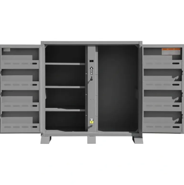 Durham JSC-246061-94T-D719 JOBSITE STORAGE CABINET, 47.5 CU. FT. - One-stop shop for professional tools and equipment.