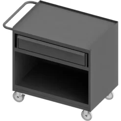 Durham 3114-95 MOBILE BENCH CABINET, 1 DRAWER, STEEL, 24-1/4 X 42-1/8 X 36-3/8 - One-stop shop for professional tools and equipment.
