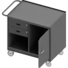 Durham 3118-95 MOBILE BENCH CABINET, 1 DOOR, STEEL TOP, 24-1/4 X 42-1/8 X 36-3/8 - One-stop shop for professional tools and equipment.