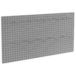 Durham 915-95 PEGBOARD PANEL, (10) 8³ HOOKS INCLUDED, WALL MOUNTABLE, GRAY - One-stop shop for professional tools and equipment.