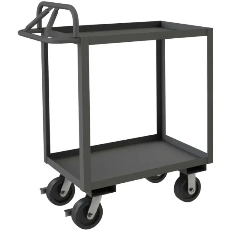 Durham RSCE-2448-2-3.6K-95 STOCK CART, 2 SHELF, ERGONOMIC HANDLE, 24-1/4 X 54-1/4 X 45 - One-stop shop for professional tools and equipment.