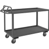 Durham RSCE1P-2448-2-5PO-95 STOCK CART, 2 SHELF, ERGONOMIC HANDLE, 24-1/4 X 54-1/4 X 40-7/8 - One-stop shop for professional tools and equipment.