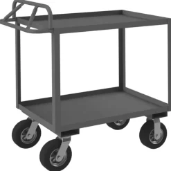 Durham RSCE1P-2436-2-8SPN-95 STOCK CART, 2 SHELF, ERGONOMIC HANDLE, 24-1/4 X 42-1/4 X 44-1/2 - One-stop shop for professional tools and equipment.