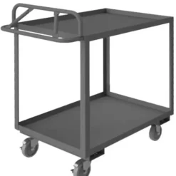 Durham RSCE-2448-3-95 STOCK CART, 3 SHELF, ERGONOMIC HANDLE, 24-1/4 X 54-1/4 X 43-3/8 - One-stop shop for professional tools and equipment.