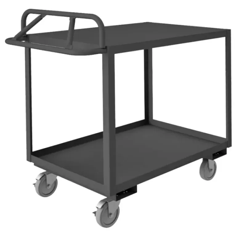 Durham RSCE-243641-2-TLD-95 STOCK CART, 2 SHELF, ERGONOMIC HANDLE, 24-1/4 X 42-1/4 X 40-7/8 - One-stop shop for professional tools and equipment.