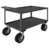 Durham RSCR306038ALU10SPN95 STOCK CART, 2 SHELF, RAISED HANDLE, 30-1/4 X 66-1/4 X 38-1/4 - One-stop shop for professional tools and equipment.