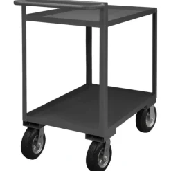 Durham RSCR-2436-95 STOCK CART, 2 SHELF, RAISED HANDLE, 24-1/4 X 42-1/4 X 45-1/4 - One-stop shop for professional tools and equipment.