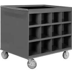 Durham 664-95 2 SIDED STOCK CART, 80 BIN OPENINGS, 34 X 24 X 30 - One-stop shop for professional tools and equipment.