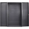 Durham SJC-BDLP-95 CUSTOMIZABLE CABINET WITH LOUVERED PANEL , 48 X 24 X 84 - One-stop shop for professional tools and equipment.