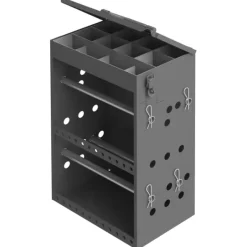 Durham 295-95 SMALL WIRE AND TERMINAL STORAGE CABINET, 4 RODS, INSERT WITH 12 COMPARTMENTS - One-stop shop for professional tools and equipment.