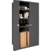 Durham 3950-3S-95 SPACE SAVING CABINET, 14 GAUGE, 3 SHELF , 36 X 18 X 72 - One-stop shop for professional tools and equipment.