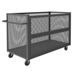Durham 3STDG-EX3060-5PO-95 3 SIDED MESH TRUCK, DROP GATE, 30 X 60 - One-stop shop for professional tools and equipment.
