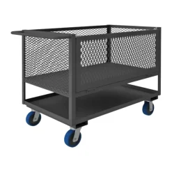 Durham 4STEDG-EX-3048-6PU-95 4 SIDED MESH BOX TRUCK, DROP GATE, 48 X 30 - One-stop shop for professional tools and equipment.