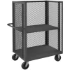Durham 3ST-EX3660-1AS-95 3 SIDED MESH TRUCK, 1 ADJUSTABLE SHELF, 36 X 60 - One-stop shop for professional tools and equipment.