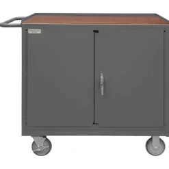 Durham 3112-TH-95 MOBILE BENCH CABINET, HARD BOARD, 2 DOOR, 24-1/4 X 42-1/8 X 36-3/8 - One-stop shop for professional tools and equipment.