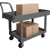 Durham WHPT6A24485PH95 PLATFORM TRUCK, WORK HEIGHT, 2 SHELF, TOP SHELF 6³ LIP, 2000 LBS. CAPACITY, 24 X 48 - One-stop shop for professional tools and equipment.