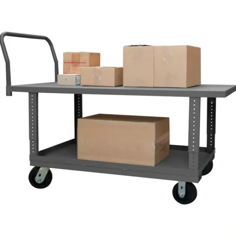 Durham WHPTA24485PH95 PLATFORM TRUCK, ADJUSTABLE HEIGHT, 2000 LBS. CAPACITY, 24 X 48 - One-stop shop for professional tools and equipment.