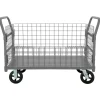 Durham W4SPTDG-244838-1-8MR95 WIRE CART, REMOVABLE HANDLES, DROP GATE, 24-3/8 X 55-1/4 X 38-1/4 - One-stop shop for professional tools and equipment.