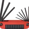 Eklind Tool 25911 9-Pc Ergo-Fold Hex Key Set Medium Hand - One-stop shop for professional tools and equipment.