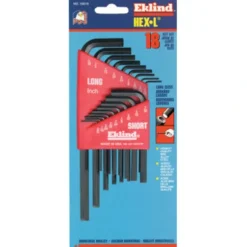 Eklind Tool 10609 9Pc. Metric L-Wrench Hexkey Set Long Arm - One-stop shop for professional tools and equipment.