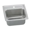 Elkay BLRQ1560 Lustertone® Classic Stainless Steel 15& x 15& x 6-1/8& Single Bowl Drop-in Bar Sink with Quick-clip - One-stop shop for professional tools and equipment.