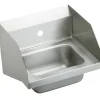 Elkay CHS1716LRS1 Stainless Steel 16-3/4& x 15-1/2& x 13& Single Bowl Wall Hung Handwash Sink - One-stop shop for professional tools and equipment.