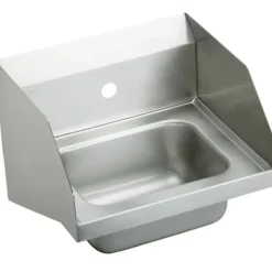 Elkay CHS1716LRS1 Stainless Steel 16-3/4& x 15-1/2& x 13& Single Bowl Wall Hung Handwash Sink - One-stop shop for professional tools and equipment.