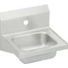 Elkay CHS17161 Stainless Steel 16-3/4& x 15-1/2& x 13& Single Bowl Wall Hung Handwash Sink - One-stop shop for professional tools and equipment.