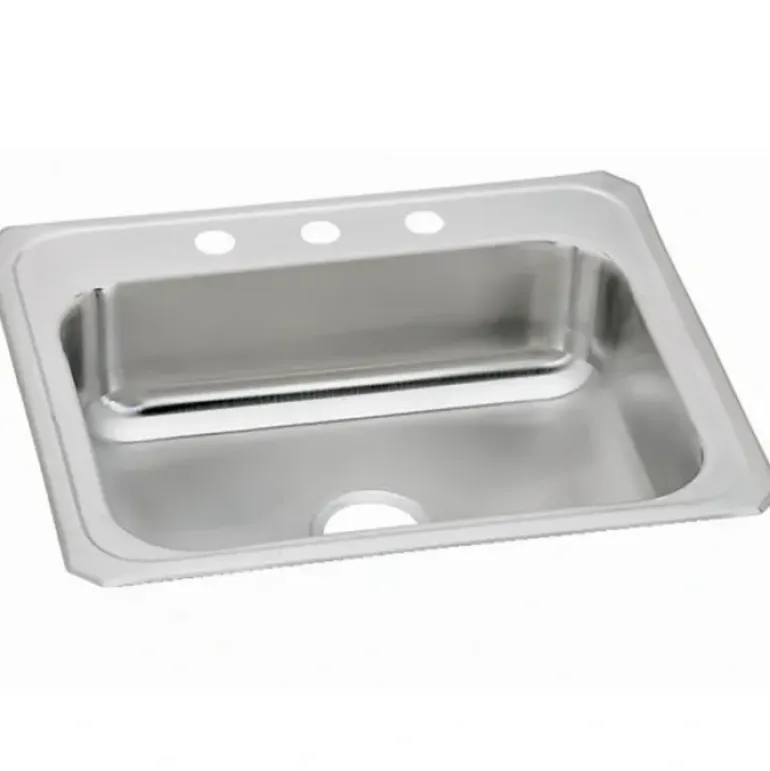 Elkay CR3122 Celebrity® Stainless Steel 31& x 22& x 6-7/8& Single Bowl Drop-in Sink - One-stop shop for professional tools and equipment.
