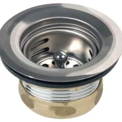 Elkay D5018A Dayton® 2& Stainless Steel Drain with Removable Basket Strainer and Rubber Stopper - One-stop shop for professional tools and equipment.