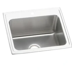 Elkay DLR252110 Lustertone® Classic Stainless Steel 25& x 21-1/4& x 10-1/8& Single Bowl Drop-in Sink - One-stop shop for professional tools and equipment.