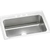 Elkay DLRS332210 Lustertone Classic Stainless Steel 33& x 22& x 10-1/8& Single Bowl Drop-in Sink - One-stop shop for professional tools and equipment.