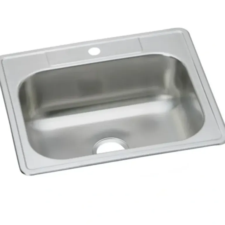 Elkay DSEW1012522 Dayton® Stainless Steel 25& x 22& x 8-1/16& Single Bowl Drop-in Sink (10 Pack) - One-stop shop for professional tools and equipment.