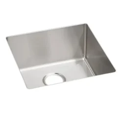 Elkay ECTRU17179T Crosstown® 18 Gauge Stainless Steel 18-1/2& x 18-1/2& x 9& Single Bowl Undermount Sink - One-stop shop for professional tools and equipment.