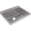 Elkay ECTSR25229TBG Crosstown 18 Gauge Stainless Steel 25& x 22& x 9& Single Bowl Dual Mount Sink Kit - One-stop shop for professional tools and equipment.